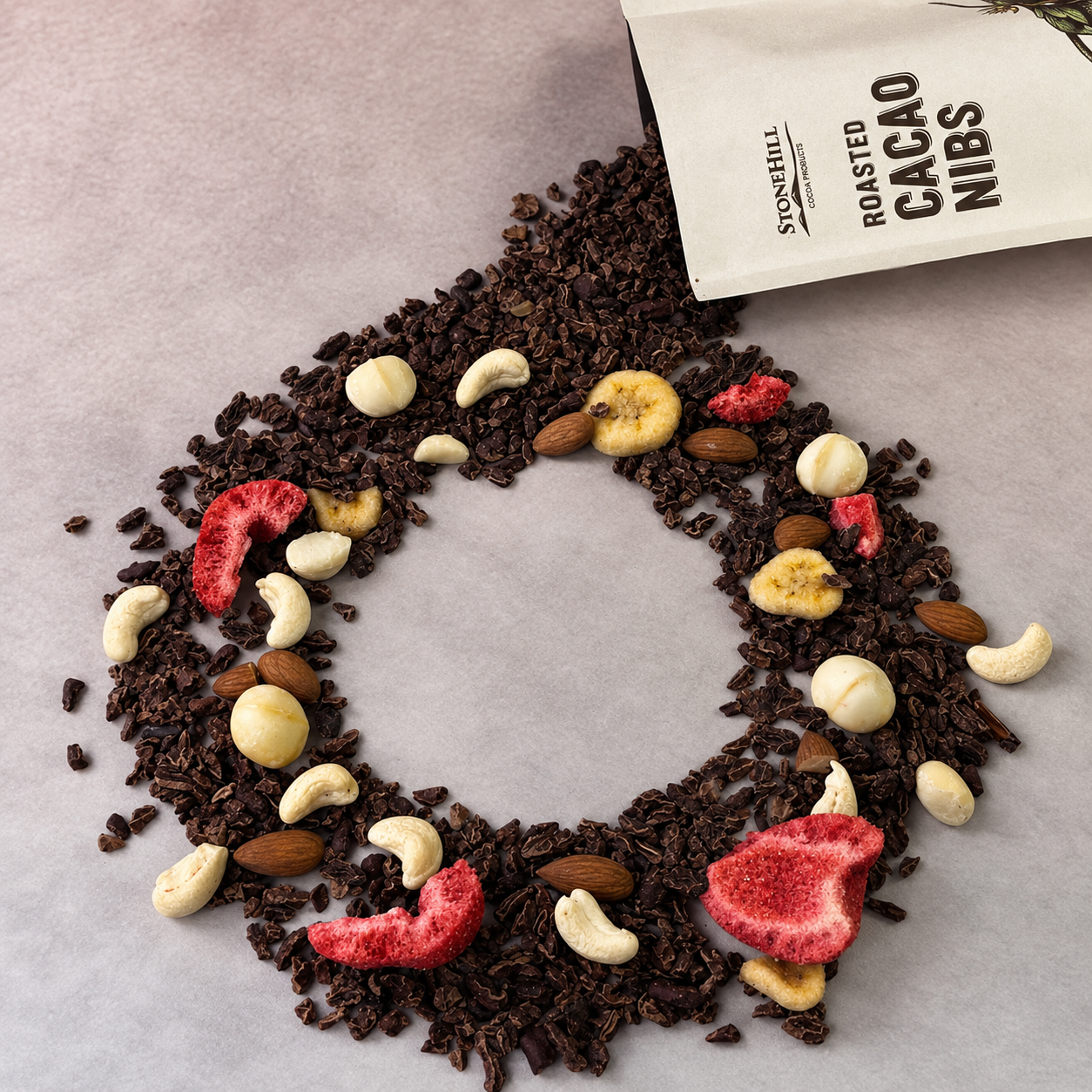 Cacao Nibs Stone Hill 80g - Image 4